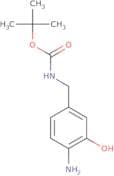tert-Butyl N-[(4-amino-3-hydroxyphenyl)methyl]carbamate