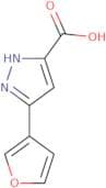 3-(Furan-3-yl)-1H-pyrazole-5-carboxylic acid