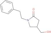 4-(Hydroxymethyl)-1-(2-phenylethyl)pyrrolidin-2-one
