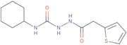 N-((cyclohexylamino)carbonylamino)-2-(2-thienyl)ethanamide
