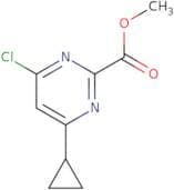 Methyl 4-chloro-6-cyclopropylpyrimidine-2-carboxylate
