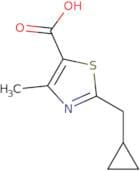 2-(Cyclopropylmethyl)-4-methyl-1,3-thiazole-5-carboxylic acid