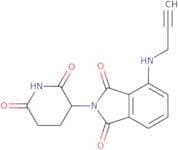 2-(2,6-Dioxopiperidin-3-yl)-4-(prop-2-yn-1-ylamino)isoindoline-1,3-dione