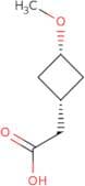 rac-2-[(1S,3S)-3-Methoxycyclobutyl]acetic acid