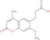 3-(7-Methoxy-4-methyl-2-oxo-2H-chromen-6-yl)propanoic acid