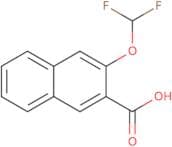 3-(Difluoromethoxy)naphthalene-2-carboxylic acid