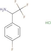 (1S)-2,2,2-Trifluoro-1-(4-fluorophenyl)ethanamine hydrochloride