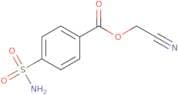 Cyanomethyl 4-(aminosulfonyl)benzoate