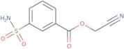 Cyanomethyl 3-sulfamoylbenzoate