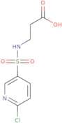 3-(6-Chloropyridine-3-sulfonamido)propanoic acid