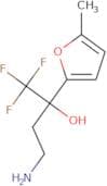 4-Amino-1,1,1-trifluoro-2-(5-methylfuran-2-yl)butan-2-ol