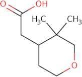 2-(3,3-Dimethyloxan-4-yl)acetic acid