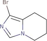 1-bromo-5H,6H,7H,8H-imidazo[1,5-a]pyridine