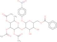 4-Nitrophenyl 2-O-(2,3,4-tri-O-acetyl-b-L-fucopyranosyl)-6-O-benzoyl-a-D-galactopyranoside