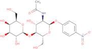 4-Nitrophenyl 2-acetamido-2-deoxy-4-O-(β-D-galactopyranosyl)-α-D-glucopyranoside