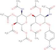4-Nitrophenyl 2-acetamido-4-O-(2-acetamido-3,4,6-tri-O-acetyl-2-deoxy-b-D-glucopyranosyl)-3,6-di-O…