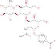 4-Nitrophenyl 2-acetamido-3-O-(2-O-a-L-fucopyranosyl-b-D-galactopyranosyl)-2-deoxy-a-D-galactopyra…