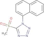5-Methanesulfonyl-1-(naphthalen-1-yl)-1H-1,2,3,4-tetrazole