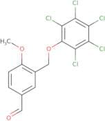 4-Methoxy-3-(pentachlorophenoxymethyl)benzaldehyde