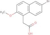 (6-Bromo-2-methoxy-1-naphthyl)acetic acid