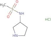 N-(pyrrolidin-3-yl)methanesulfonamide hydrochloride