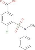 4-Chloro-3-[methyl(phenyl)sulfamoyl]benzoic acid