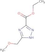 Ethyl 5-(methoxymethyl)-1H-1,2,4-triazole-3-carboxylate