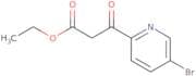 Ethyl 3-(5-bromopyridin-2-yl)-3-oxopropanoate