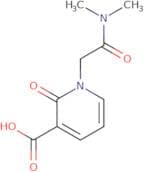 1-[(Dimethylcarbamoyl)methyl]-2-oxo-1,2-dihydropyridine-3-carboxylic acid