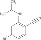 4-Bromo-2-(isopropylamino)benzonitrile