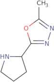 2-Methyl-5-(pyrrolidin-2-yl)-1,3,4-oxadiazole