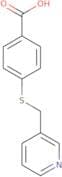 4-[(Pyridin-3-ylmethyl)sulfanyl]benzoic acid
