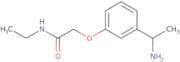 2-[3-(1-Aminoethyl)phenoxy]-N-ethylacetamide