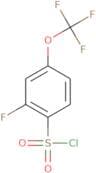 2-Fluoro-4-(trifluoromethoxy)benzenesulfonyl chloride