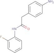 2-(4-Aminophenyl)-N-(2-fluorophenyl)acetamide