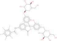 5-(Pentafluorobenzoylamino)fluoroscein di-b-D-galactopyranoside