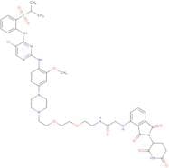 N-[2-[2-[2-[4-[4-[[5-Chloro-4-(2-propan-2-ylsulfonylanilino)pyrimidin-2-yl]amino]-3-methoxyphenyl]…