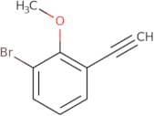 1-Bromo-3-ethynyl-2-methoxybenzene