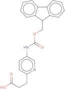 3-[5-({[(9H-Fluoren-9-yl)methoxy]carbonyl}amino)pyridin-2-yl]propanoic acid