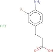 3-(4-Amino-3-fluorophenyl)propanoic acid hydrochloride