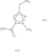3-(Aminomethyl)-1-methyl-1H-pyrazole-5-carboxamide dihydrochloride