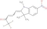 1,1,1-Trifluoro-5-(1,3,3-trimethyl-6-nitro-2,3-dihydro-1H-indol-2-ylidene)pent-3-en-2-one