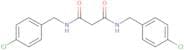 N,N'-Bis[(4-chlorophenyl)methyl]propanediamide