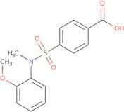 4-[(2-Methoxyphenyl)(methyl)sulfamoyl]benzoic acid