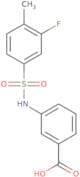 3-(3-Fluoro-4-methylbenzenesulfonamido)benzoic acid