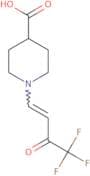 1-(4,4,4-Trifluoro-3-oxobut-1-en-1-yl)piperidine-4-carboxylic acid