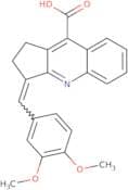 3-[(3,4-Dimethoxyphenyl)methylidene]-1H,2H,3H-cyclopenta[b]quinoline-9-carboxylic acid