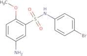 5-Amino-N-(4-bromophenyl)-2-methoxybenzene-1-sulfonamide