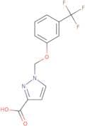 1-{[3-(Trifluoromethyl)phenoxy]methyl}-1H-pyrazole-3-carboxylic acid