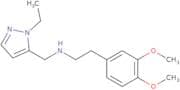 [2-(3,4-Dimethoxyphenyl)ethyl][(1-ethyl-1H-pyrazol-5-yl)methyl]amine